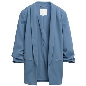 TOM TAILOR - Damesblazer - Dusty Denim Blue - 28969