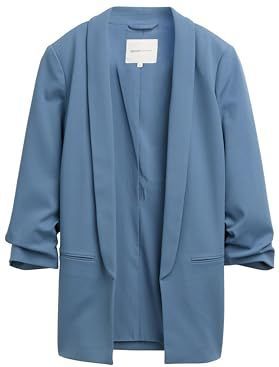 TOM TAILOR - Damesblazer - Dusty Denim Blue - 28969