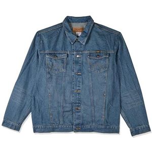 Wrangler Heren Western Style Denim Jas, Donkerblauw, XXL