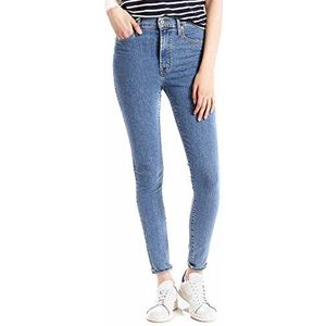 Levi's Dames Mile High Super Skinny Jeans, Blauw (Cast Away 31), 25W x 32L