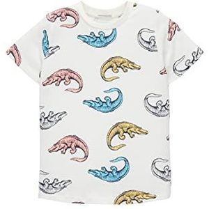TOM TAILOR T-shirt voor jongens en kinderen met patroon, 31766 - Allover Croco Design, 128 cm