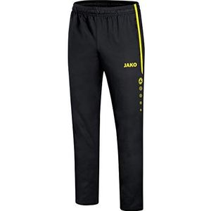 JAKO Kinderen trainingsbroek Striker 2.0 vrijetijds- en joggingbroek lang, zwart/neongeel, 152