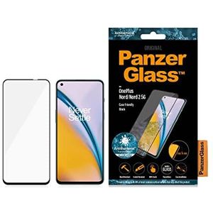 PanzerGlass PZ-7015 Case Friendly displaybeschermfolie compatibel met OnePlus Nord,Zwart