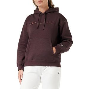 Champion Sweatshirt met capuchon voor dames, Donker bruin, XL