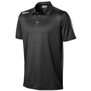 Wilson Heren Tour Polo Zwart