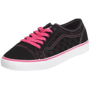 Vans Devan VL9864D Klassieke sneakers voor dames, Zwart Color Stitch Black Pink, 37 EU