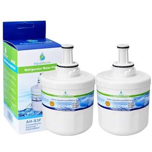 2 x AH-S3F waterfilter compatibel met Samsung koelkast DA29-00003F, HAFIN1/EXP, DA97-06317A-B, Aqua-Pure Plus, DA29-00003A, DA29-00003B