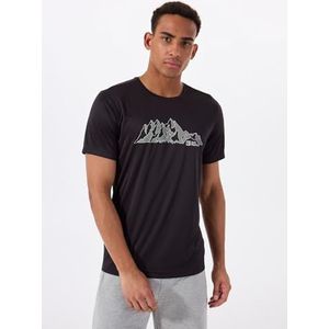 Jack Wolfskin - Peak Graphic - T-shirt - Korte Mouwen - 100% Gerecycled Polyester