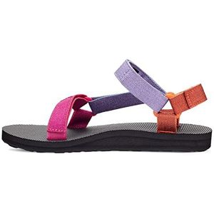 Teva Originele universele sport- en outdoorsandalen voor dames, Metallic Roze Multi, 37 EU