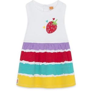 Tuc Tuc FRUITTY Time Jurk, wit, 9 m
