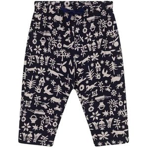 Petit Bateau A08SA Babybroek voor jongens, blauw smoking/wit Avalanche, 6 maanden, blauw smoking/wit Avalanche, 6 Maanden