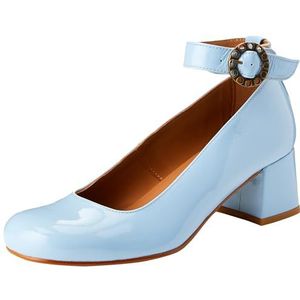 Fly London Dames SAZI082FLY schoenen, hemelsblauw, 4 UK, Hemelsblauw, 37 EU