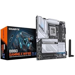 GIGABYTE B860 GAMING X WIFI6E moederbord - Intel Core Ultra Series CPU's, 12+1+2+1 fasen VRM, tot 6400MHz DDR5, 1xPCIe 5.0 + 2xPCIe 4.0 M.2, 2.5GbE LAN, WIFI 6E, USB4