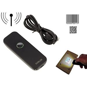 KALEA-INFORMATIQUE Draagbare handscanner voor pc of smartphone. Leest EAN-barcodes en vierkante QRC-codes, Bluetooth, oplaadbaar.