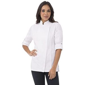 Chef Works Hartford Chef jas voor dames - wit - 3XL