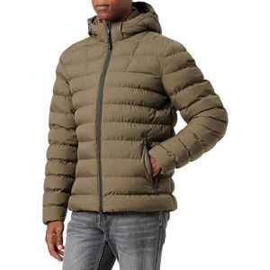 Geox M Hallson Jacket voor heren, groen (olive night), 48