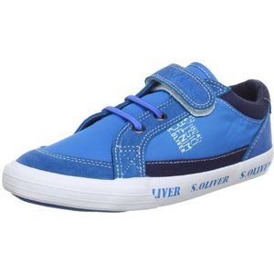 s.Oliver Casual 5-5-34200-20 Sneakers voor kinderen, uniseks, Blauw Royal kam 843, 29 EU