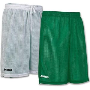 Joma Rookie Basketbalshort omkeerbare short groen-wit groen medium-white, XL