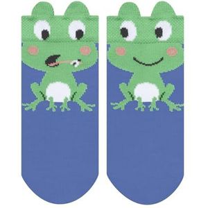 FALKE - Kikkervriendjes - Huissokken - Groen - Katoen