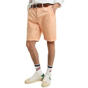 GANT Reg Sunfaded Chino shorts voor heren, teak, 29W