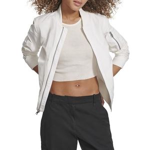 Levi's Melanie Bomber Jacket voor dames (standaard & plus maten), wit, 2X