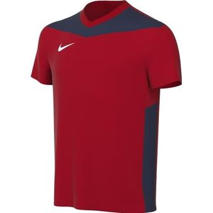 Nike Top Kinderen Dri-Fit Park Drb Iv JSY Ss, University Red/Midnight Navy/White, FD7438-658, M