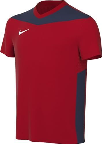 Nike Top Kinderen Dri-Fit Park Drb Iv JSY Ss, University Red/Midnight Navy/White, FD7438-658, M