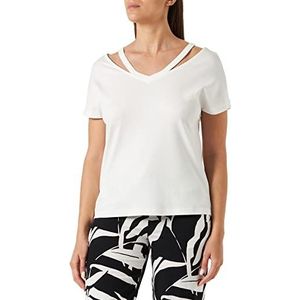 s.Oliver T-shirt voor dames, Crème 0210, 36