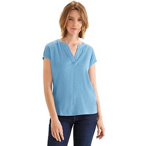 Street One T-shirt voor dames, splash blue, 46