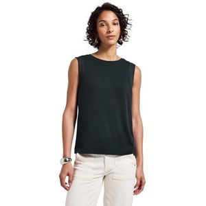 Blousetop - Pine Grove Green - Chiffondetails - Casual Fit