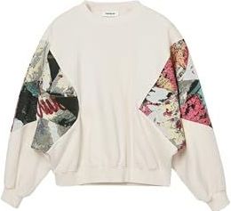 Sweatshirt met bedrukte mouwen M. Christian Lacroix