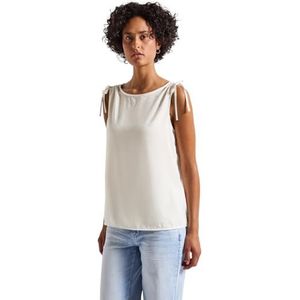 Street One - Seersucker Blousetop - Wit