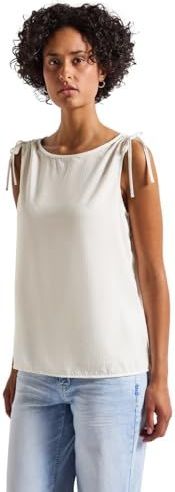 Street One - Seersucker Blousetop - Wit