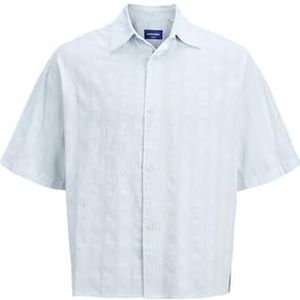 Jorbillyburg Textuur Shirt Ss, skyway, XXL