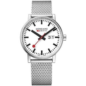 Mondaine Evo2 Unisex White Watch MSE.40210.SM