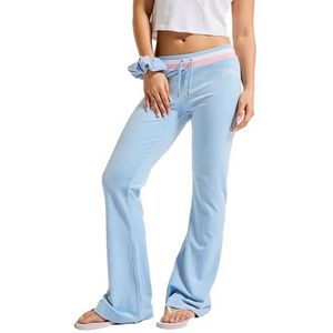 Juicy Couture Christine Strip Broek, powder blue, S