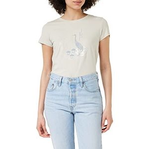 MUSTANG Dames Style Alina C Print T-Shirt, Moonstruck 2081, M