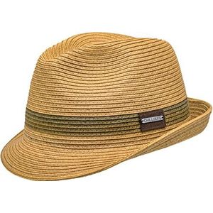 CHILLOUTS Fort Myers Panama-hoed voor heren, 83 bruin/olijf, XL