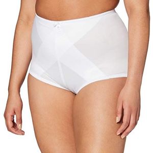 Marlon Emily Control Knickers voor dames, Wit, M