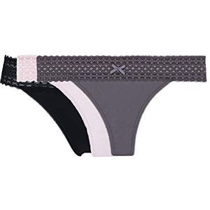 Variance Lingerie voor dagelijks gebruik, string, meerkleurig (Nopog Gm80), 38 (maat fabrikant: 36/38) dames