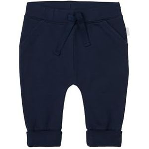 Noppies Baby Unisex Pants Naupli Regular Fit, Black Iris - P554, 62 cm