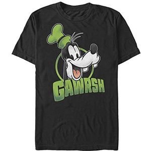 Disney Classics Mickey Classic - Gawrsh Goofy Unisex Crew neck T-Shirt Black L