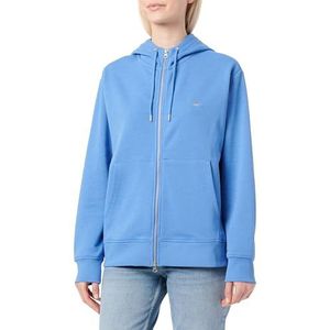 GANT SHIELD ZIP HOODIE, sailor blue, L