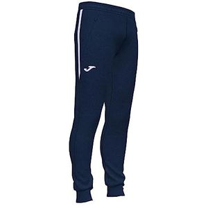 Joma 3XL lange broek Comfort II, unisex volwassenen, marineblauw/wit