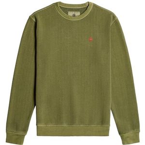 G-Star RAW Overdyed sweater, groen (Shadow Olive Gd D25891-d688-d033), M