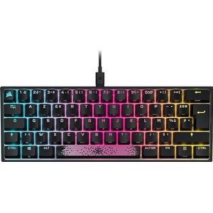Corsair K65 RGB Mini 60% Mechanical Gaming Keyboard - BE Azerty - MX Red