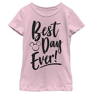 Disney - Best Day Girls Crew neck T-Shirt Light pink 128