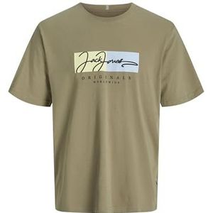 Jack & Jones - Originals - T-shirt - Bedrukt - Ronde Hals - Korte Mouwen