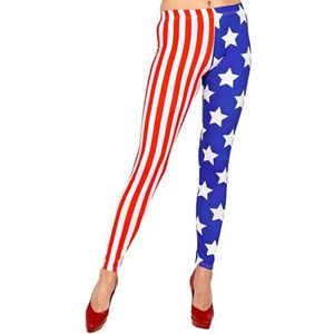 W WIDMANN MILANO Party Fashion - US Dameslegging, Amerikaanse vlag, sport, kostuum