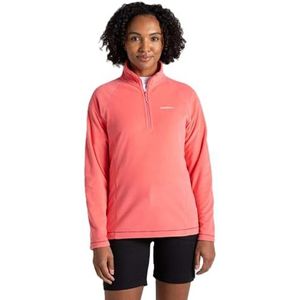Craghoppers Miska VI fleece met halve rits, lichtgewicht en isolerend voor dames, perfect voor buiten, wandelen, wandelen en kamperen